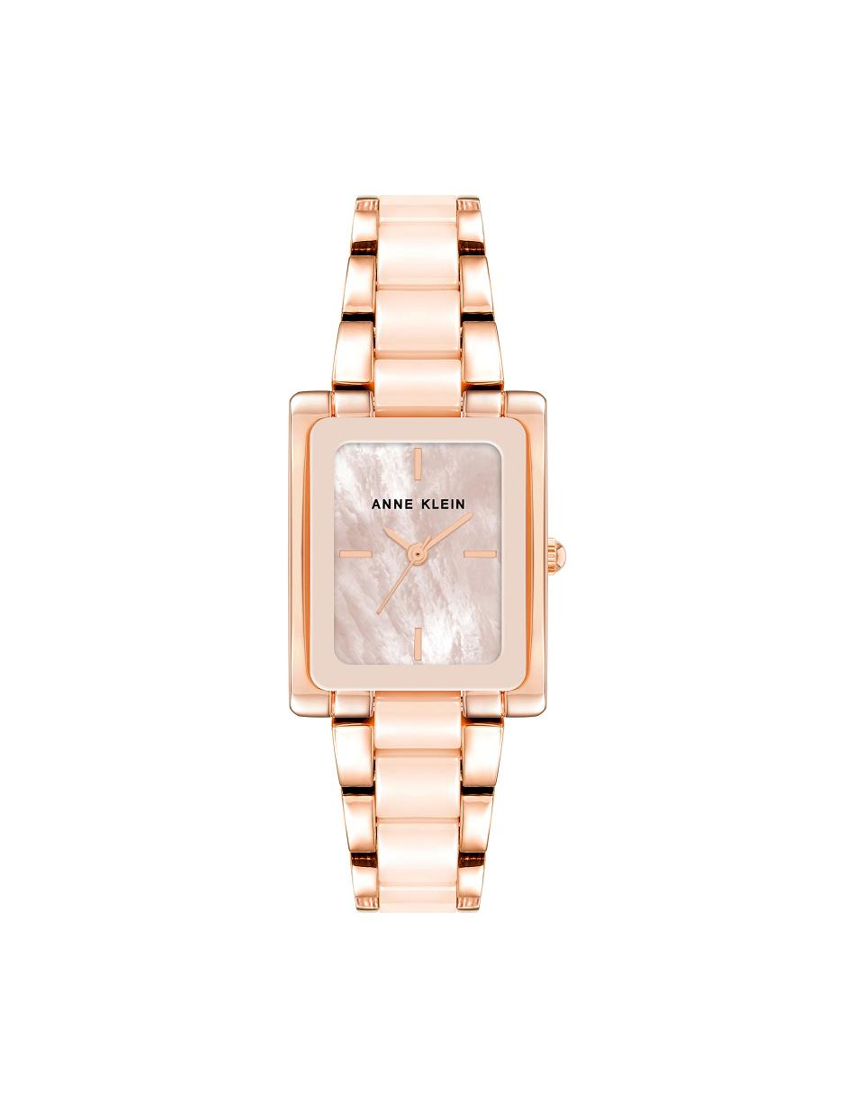 Céramique Anne Klein Rectangular Case Bracelet Watch   | KCF-0467527